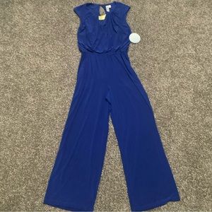 Size Medium Blue Jumpsuit